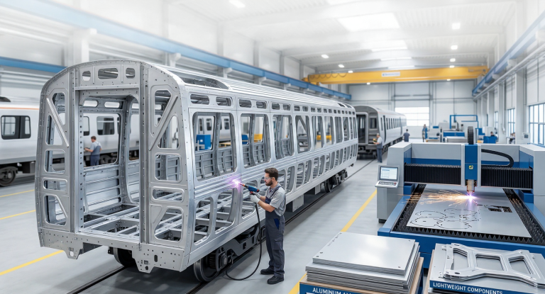 Lightweighting in Transport: How Precision Sheet Metal Cuts Weight in Railway Coaches