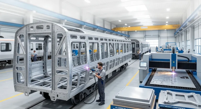Lightweighting in Transport: How Precision Sheet Metal Cuts Weight in Railway Coaches