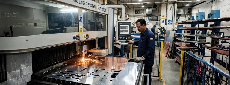 laser cutting reflective metals
